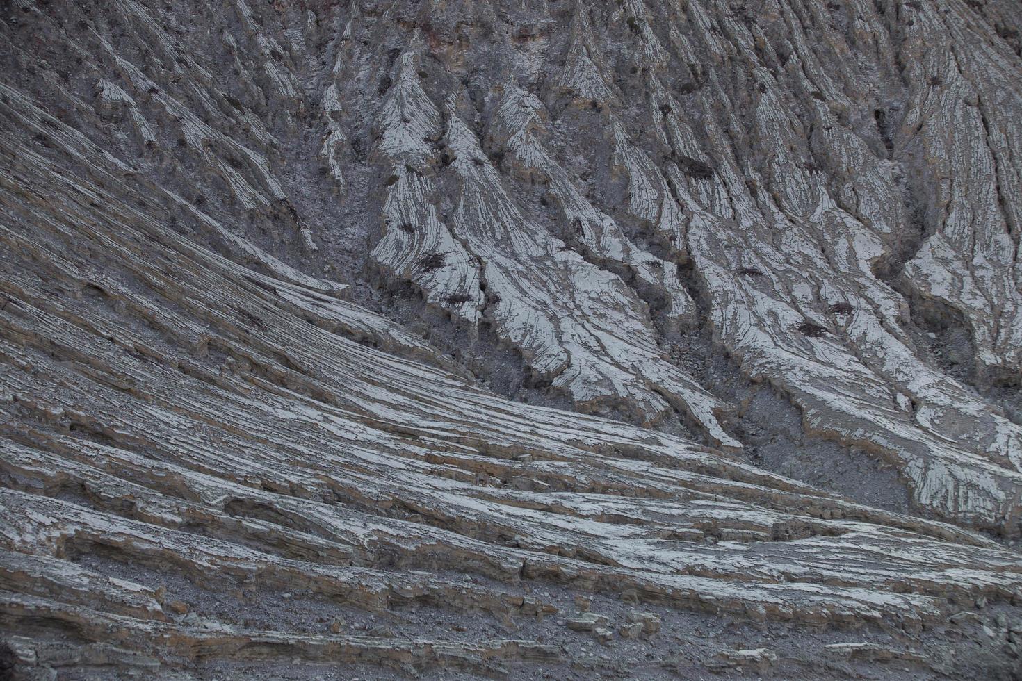 Detail from Kawah Ijen volcano and crater ,Indonesia photo