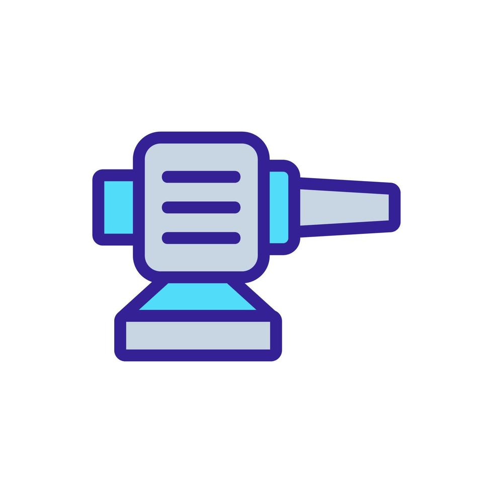 electric water pump icon vector outline illustration