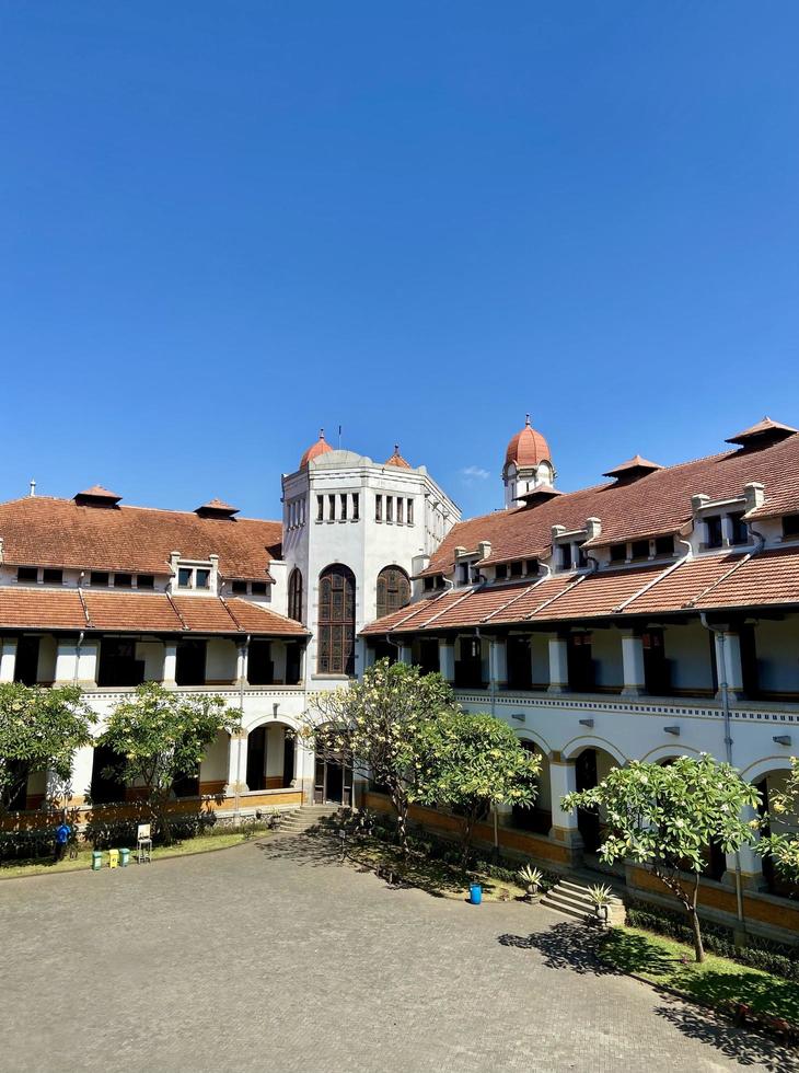 Lawang Sewu is a historic building in Indonesia located in Semarang City, Central Java. photo