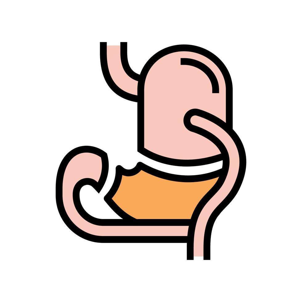 bdp bariatric color icon vector illustration