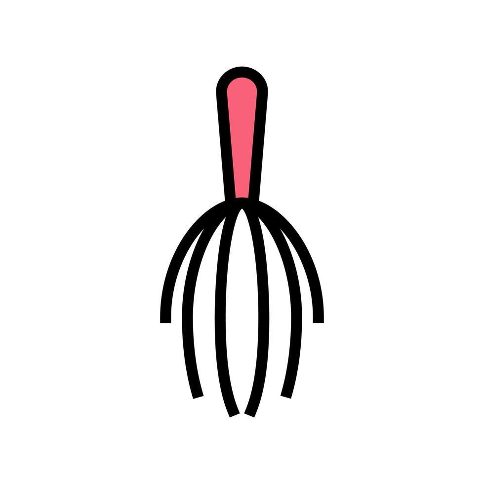 massage leisure color icon vector illustration
