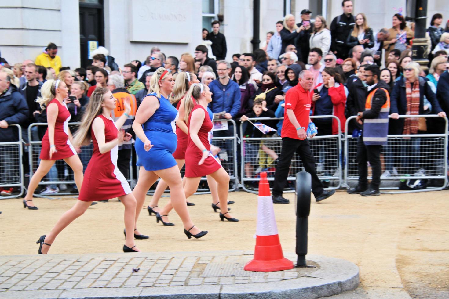 London in the UK in June 2022. A view of the Platinum Jubilee Parade photo