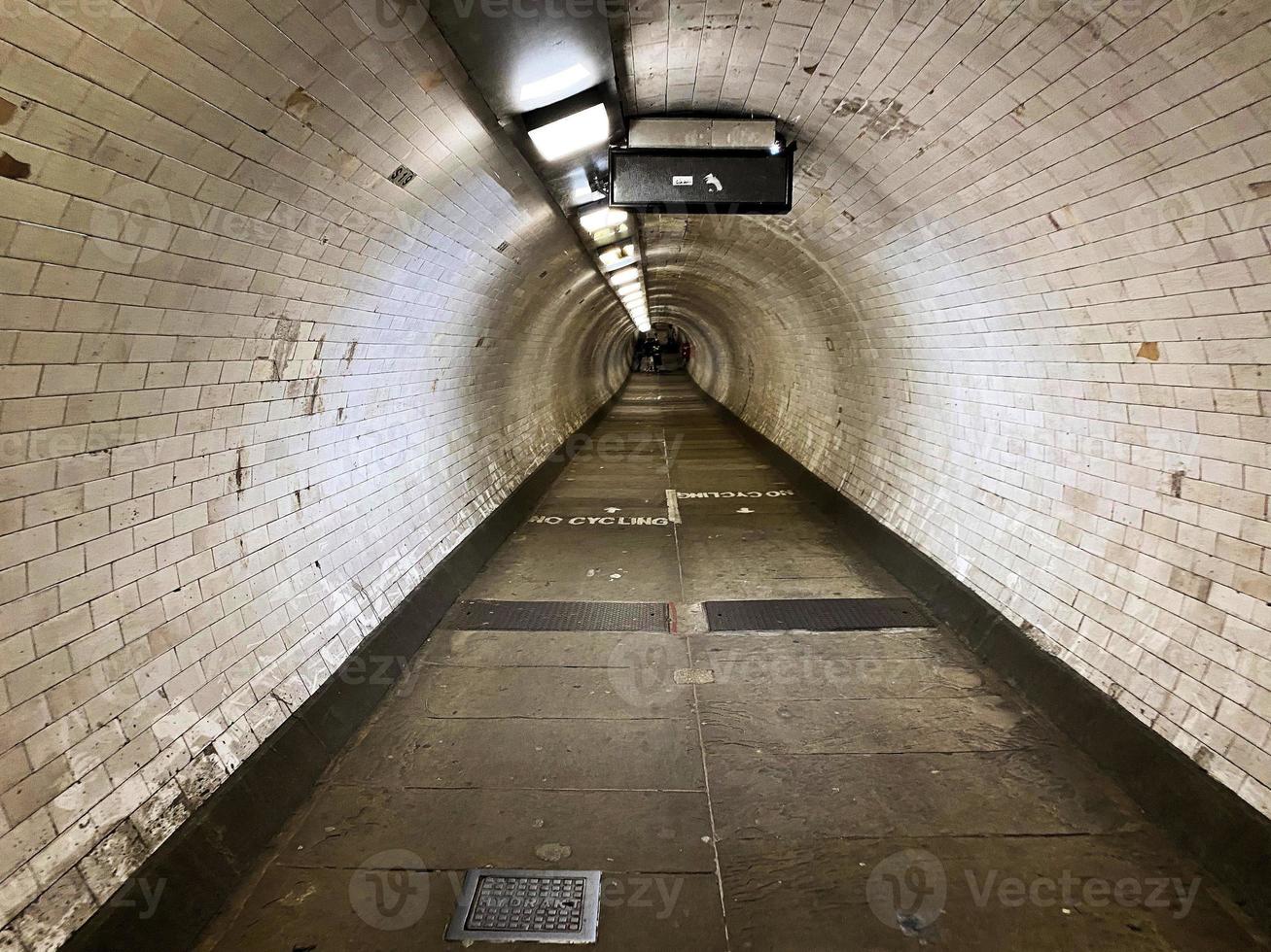 A Tunnel under the River Thames at Greenwich photo