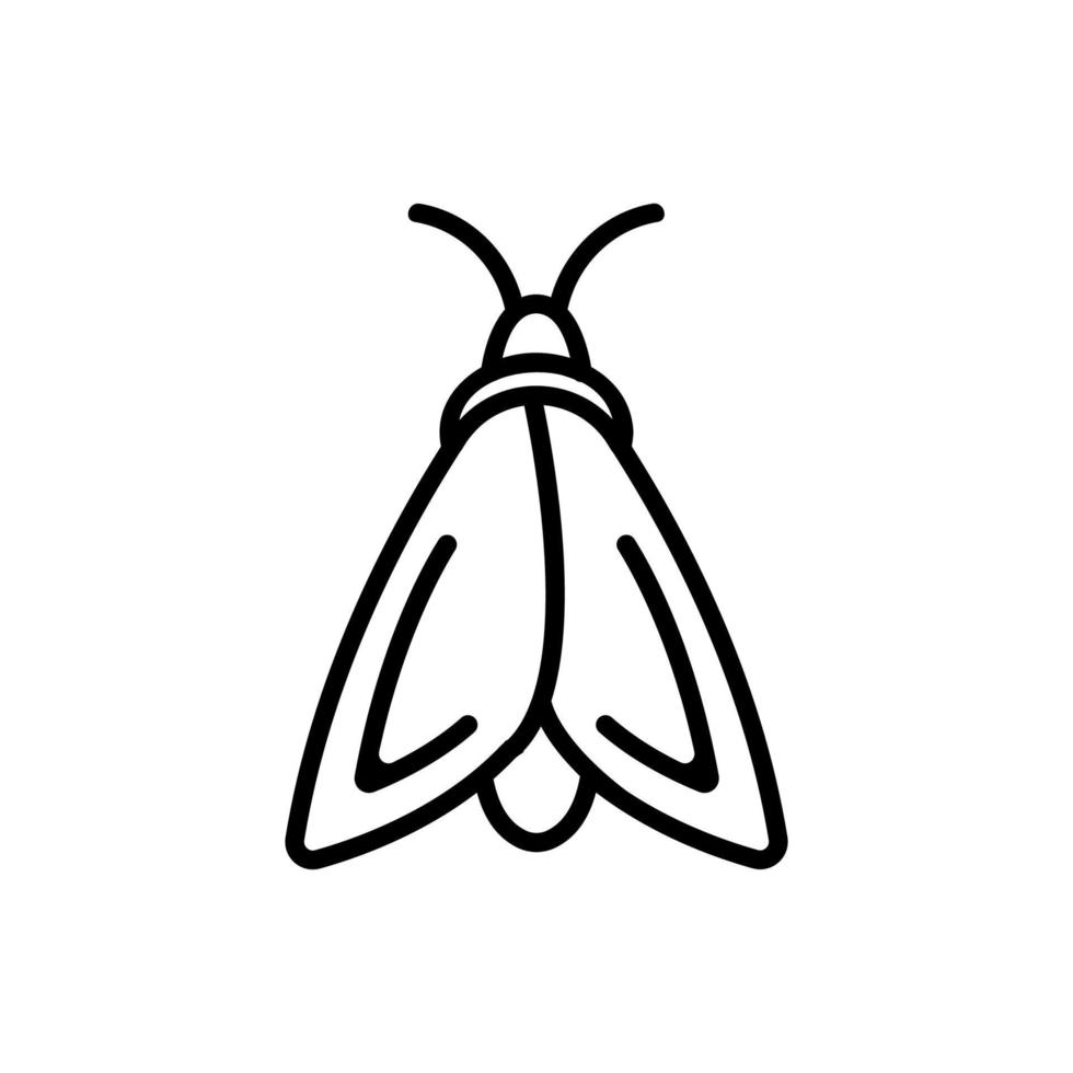 vector de icono de topo. ilustración de símbolo de contorno aislado