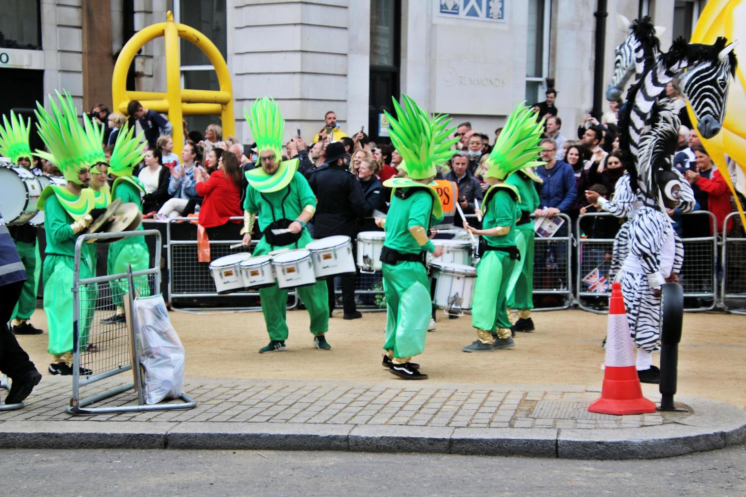 London in the UK in June 2022. A view of the Platinum Jubilee Parade photo