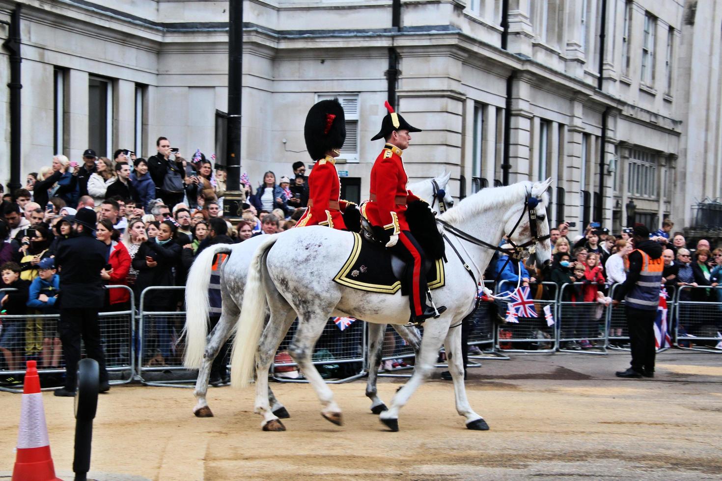 London in the UK in June 2022. A view of the Platinum Jubilee Parade photo