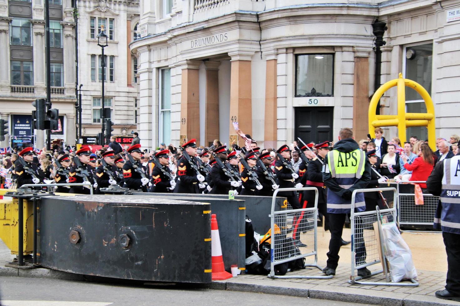 London in the UK in June 2022. A view of the Platinum Jubilee Parade photo