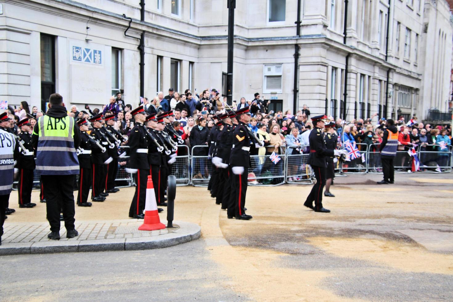 London in the UK in June 2022. A view of the Platinum Jubilee Parade photo