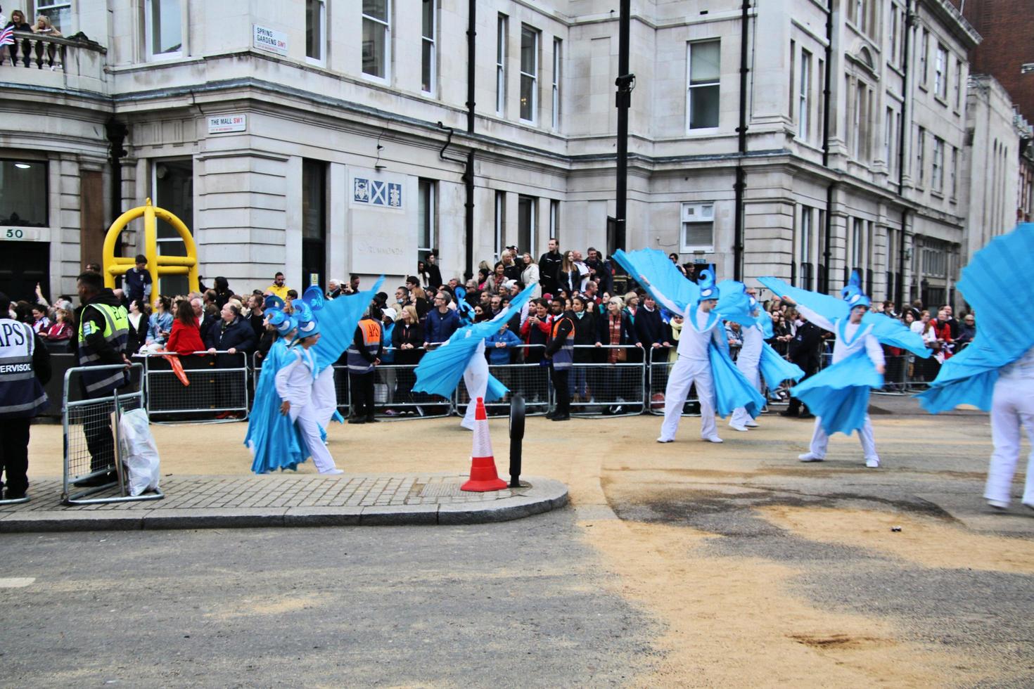 London in the UK in June 2022. A view of the Platinum Jubilee Parade photo