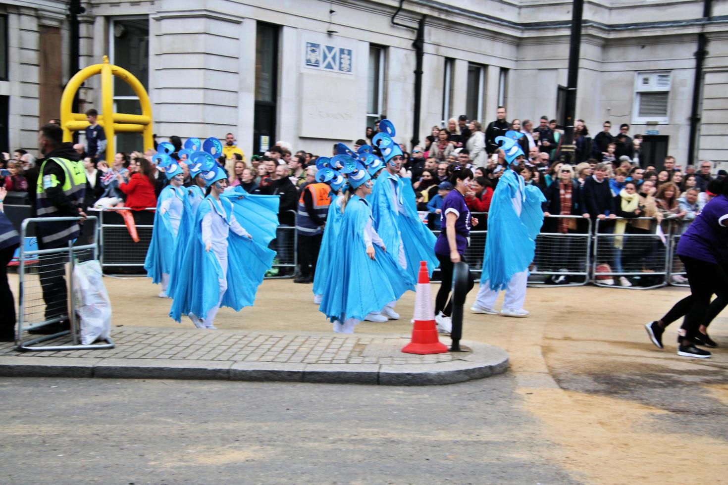 londres en el reino unido en junio de 2022. una vista del desfile del jubileo de platino foto