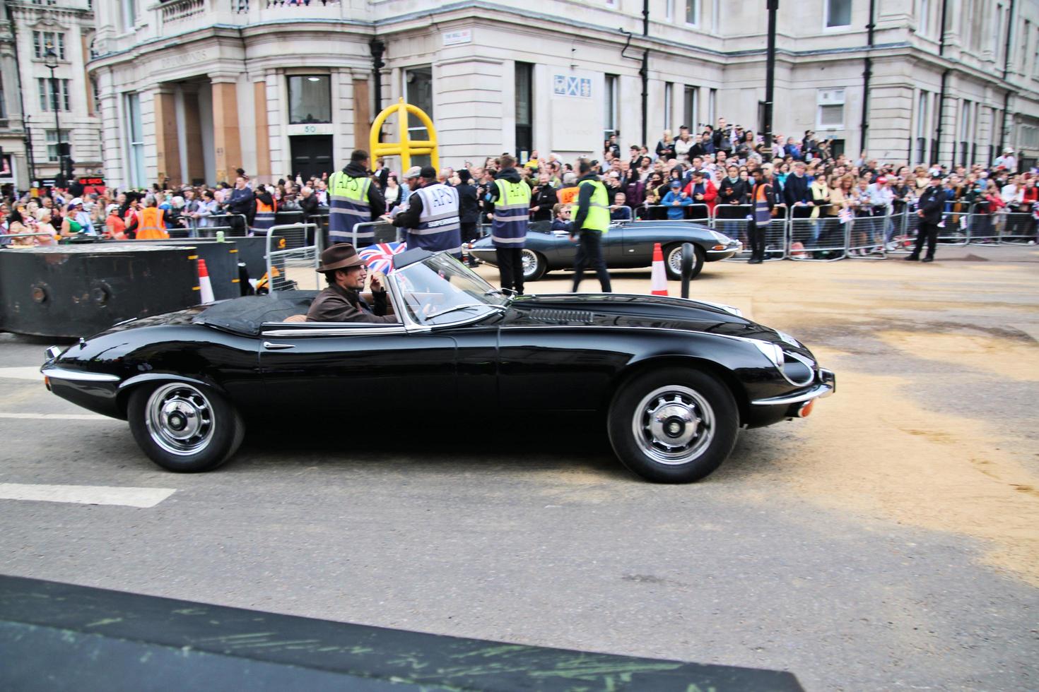 London in the UK in June 2022. A view of the Platinum Jubilee Parade photo