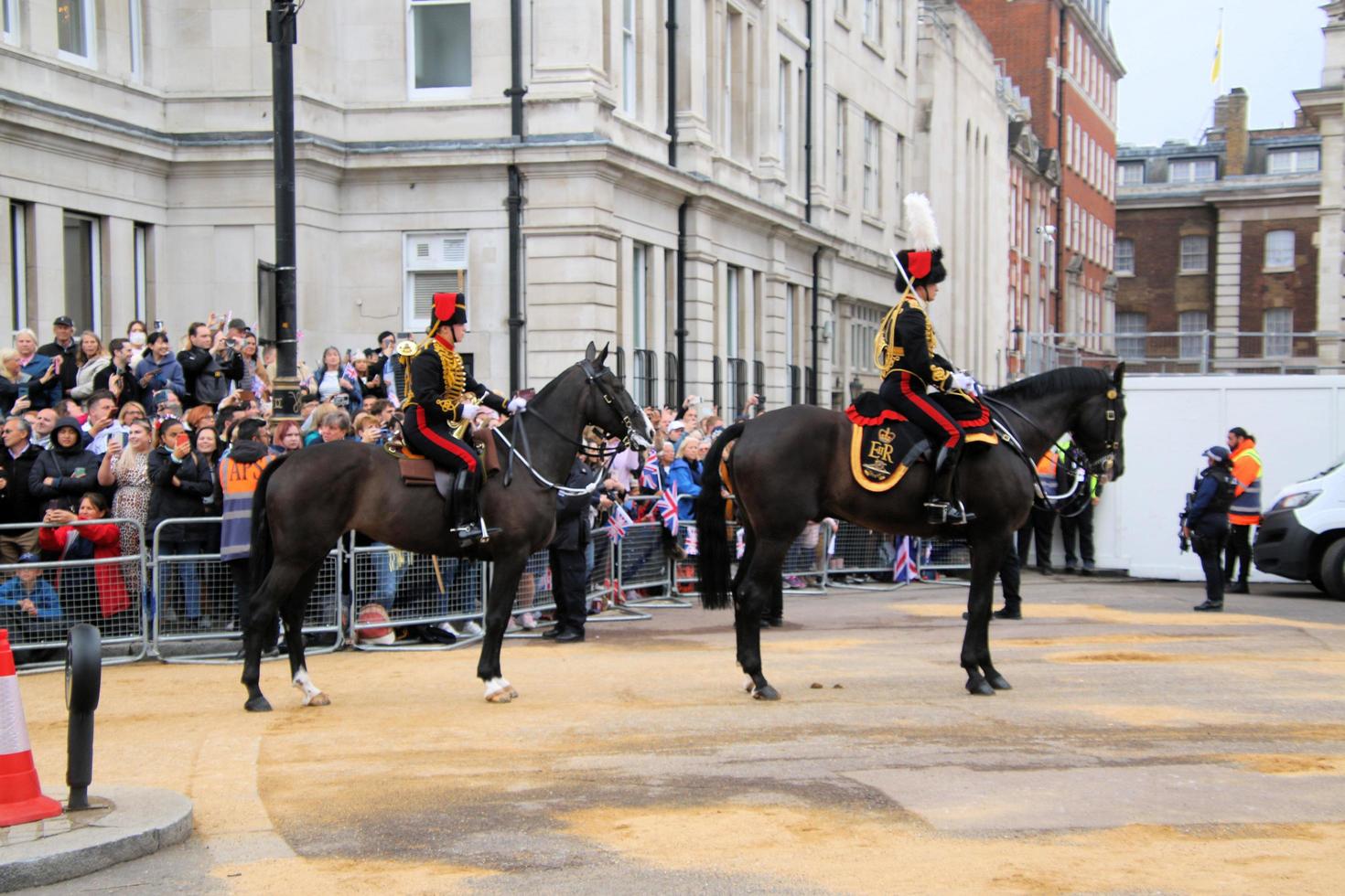 London in the UK in June 2022. A view of the Platinum Jubilee Parade photo