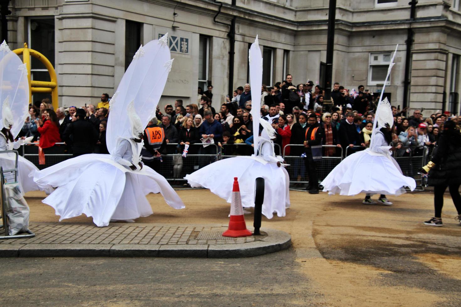 London in the UK in June 2022. A view of the Platinum Jubilee Parade photo