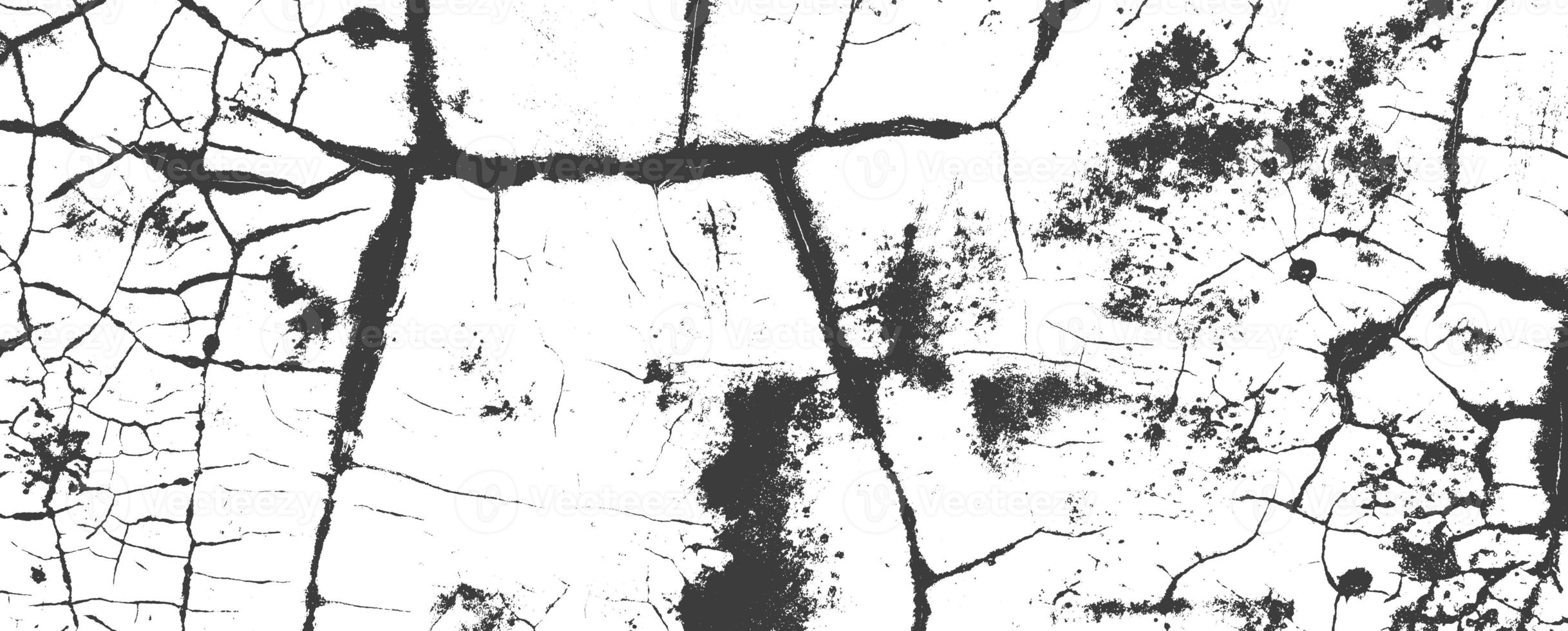 Abstract grunge texture distressed overlay. Black and white overlay Scratched paper texture, concrete texture for background. photo