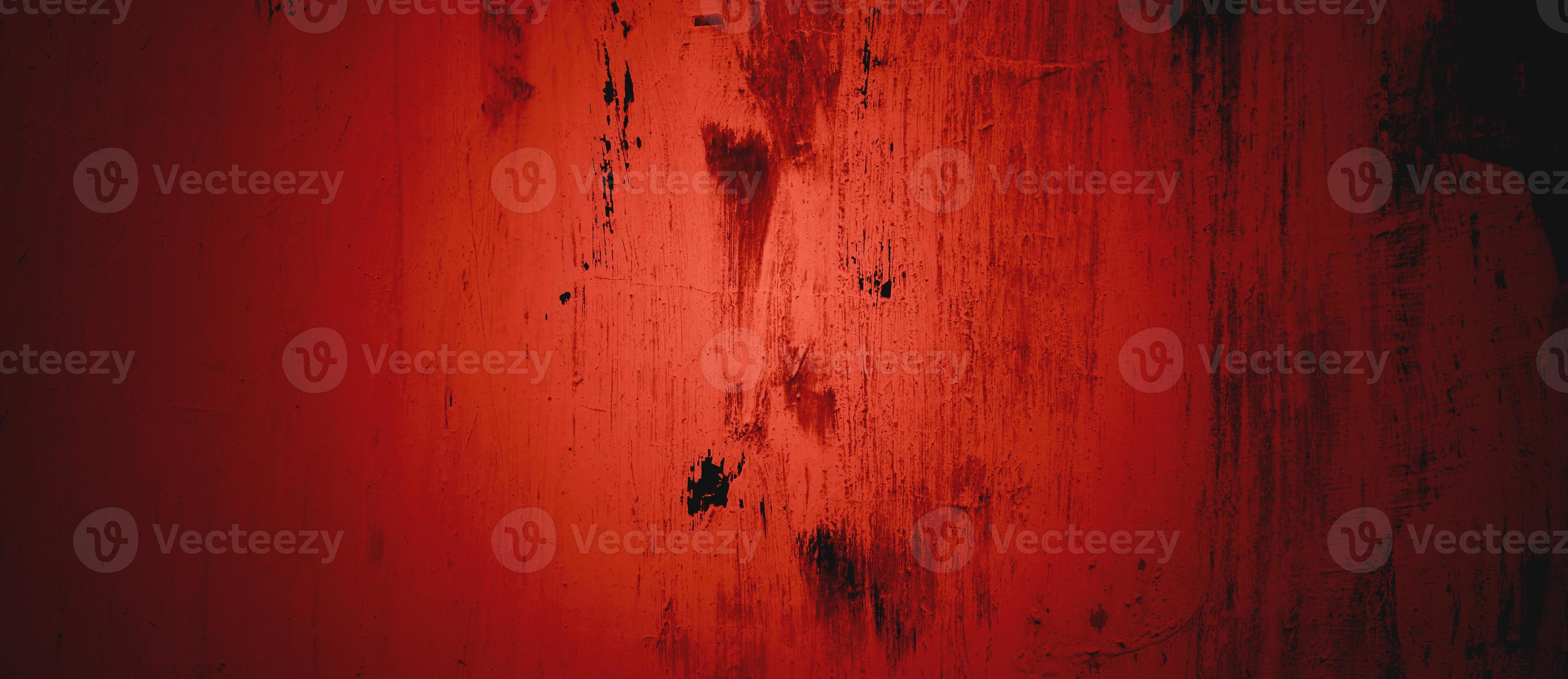 Dark red Wall Texture Background. Halloween background scary. Red and Black grunge background