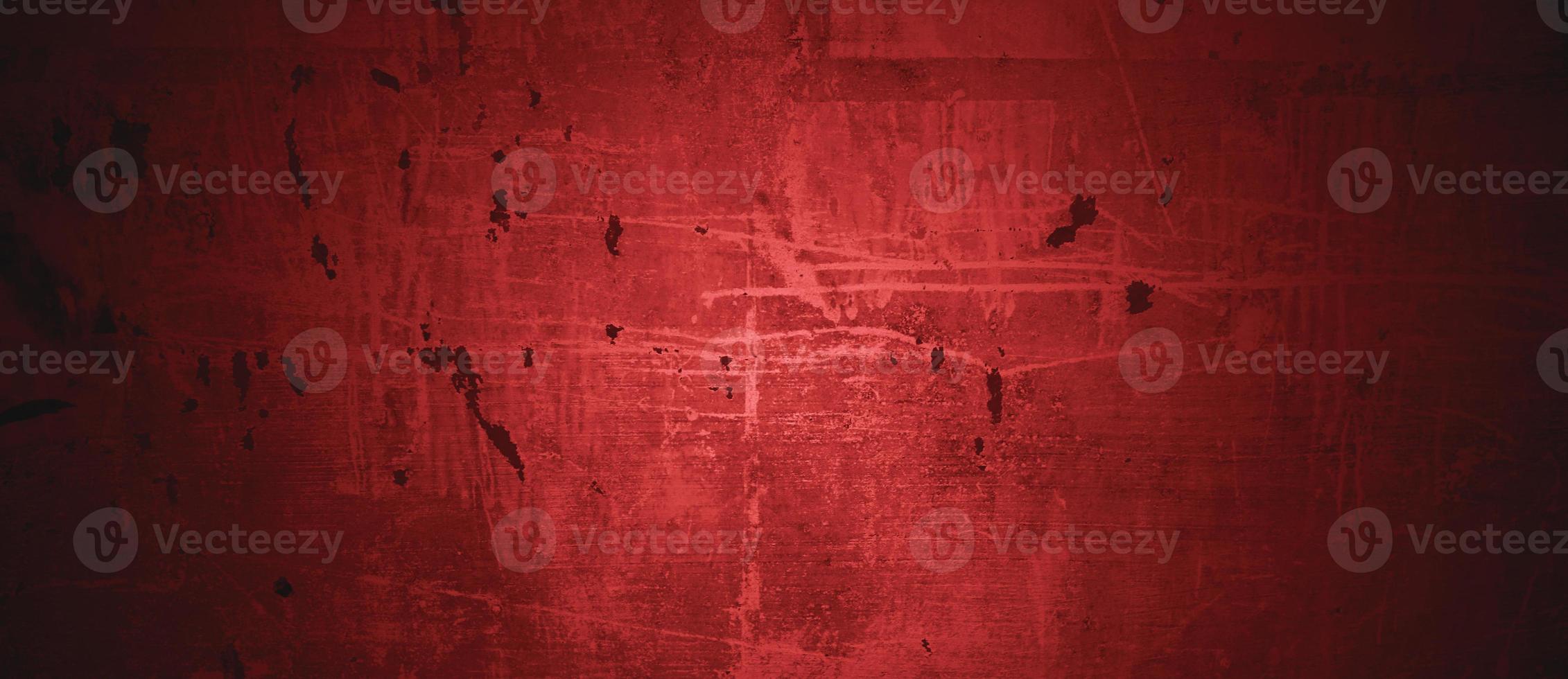 Dark red Wall Texture Background. Halloween background scary. Red and Black grunge background