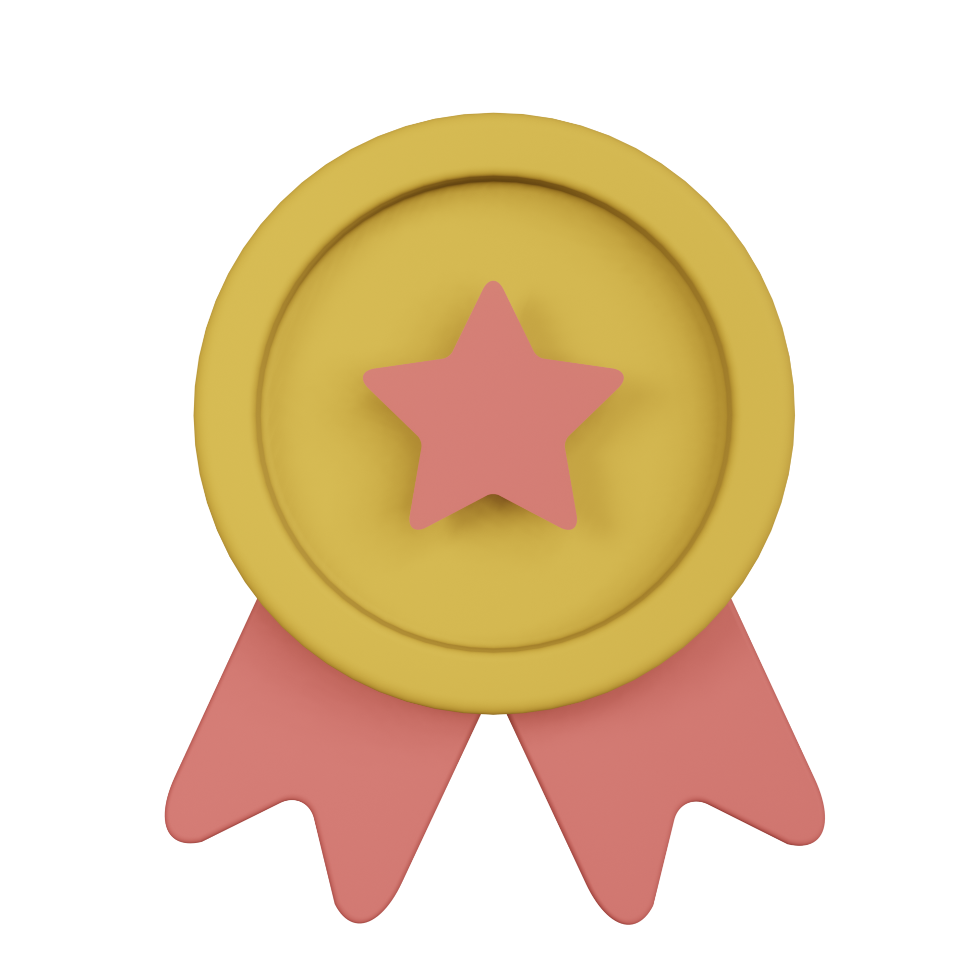 Star Badge 3D Illustration 10329255 PNG