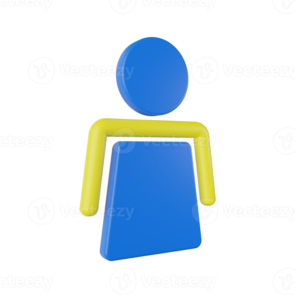 Female Avatar 3D Illustration png