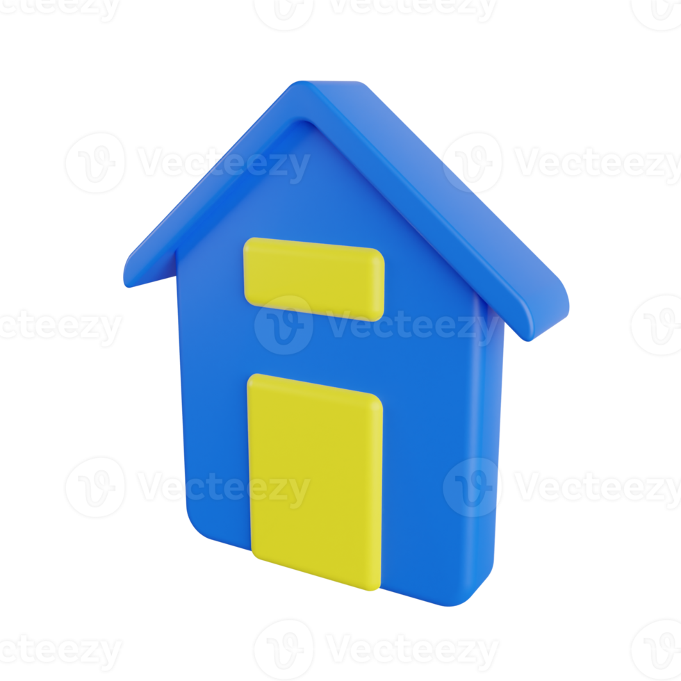 Home 3D Illustration png