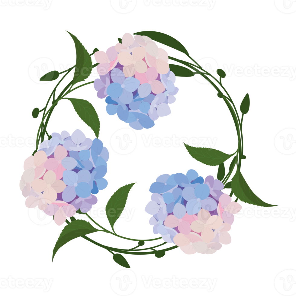 blossom wreath cartoon png