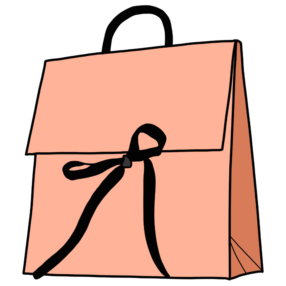 Paper Shopping Bag from Shop and department store png