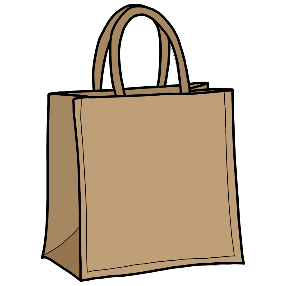 bolsa de papel de la tienda y grandes almacenes png