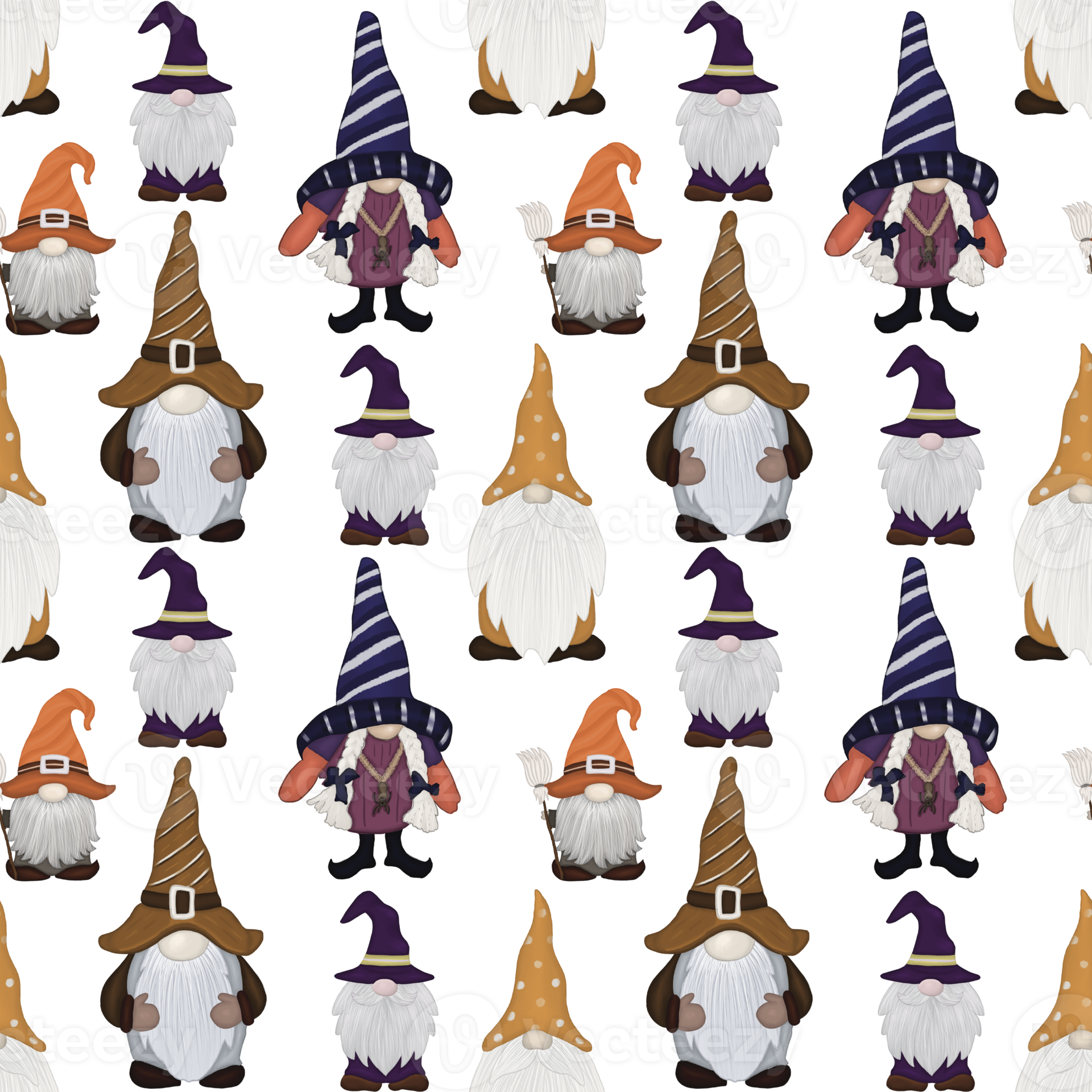 halloween-gnome-pattern-10330890-png