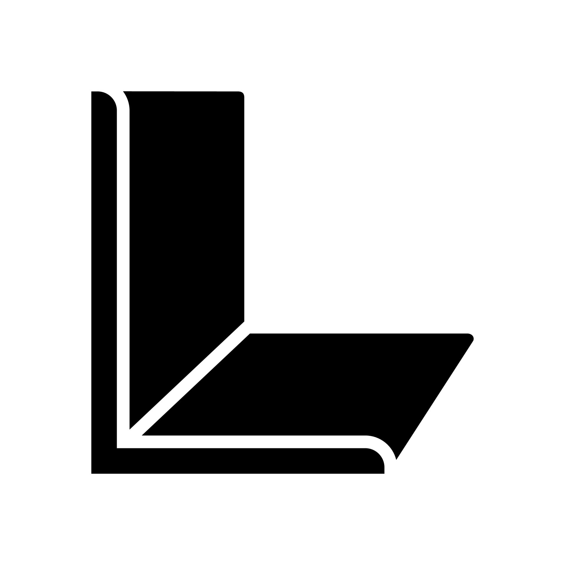 angle metal profile glyph icon vector illustration 10332045 Vector Art