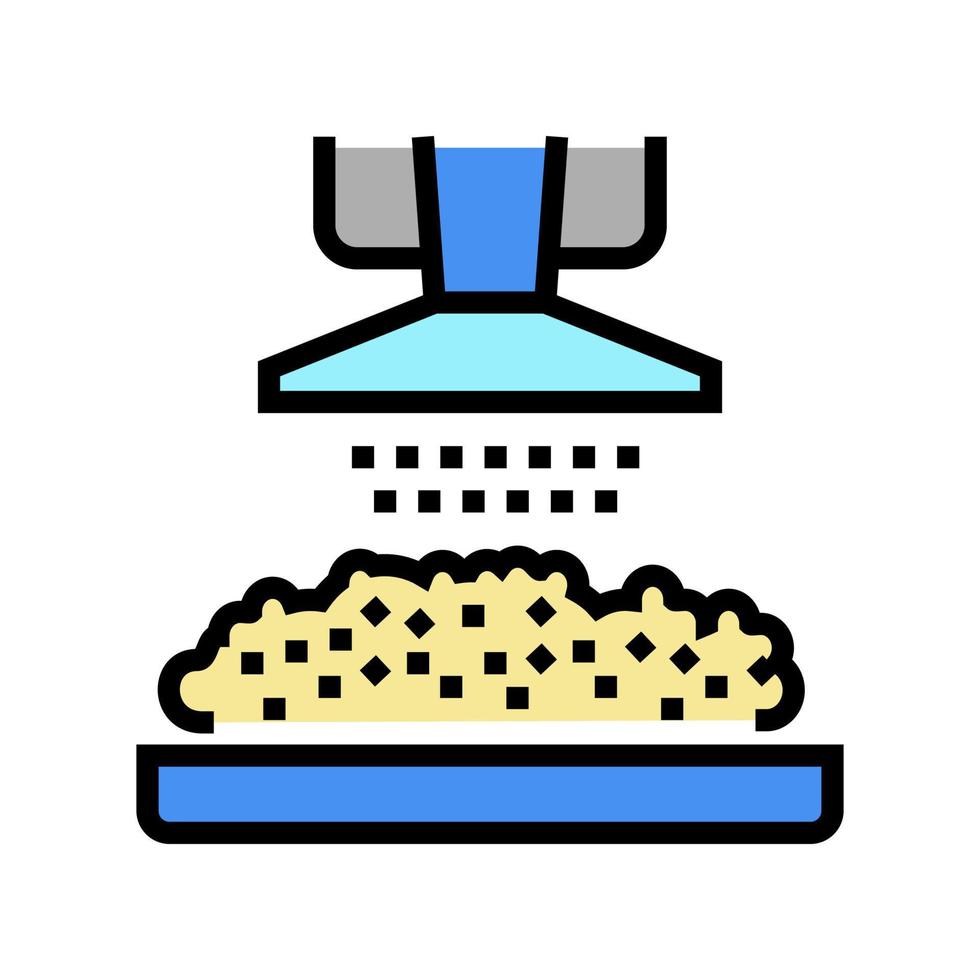 manufacturing cheese product color icon vector illustration