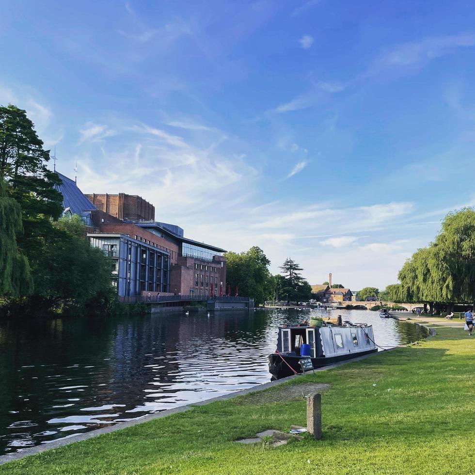 Stratford Upon Avon riverside, UK photo