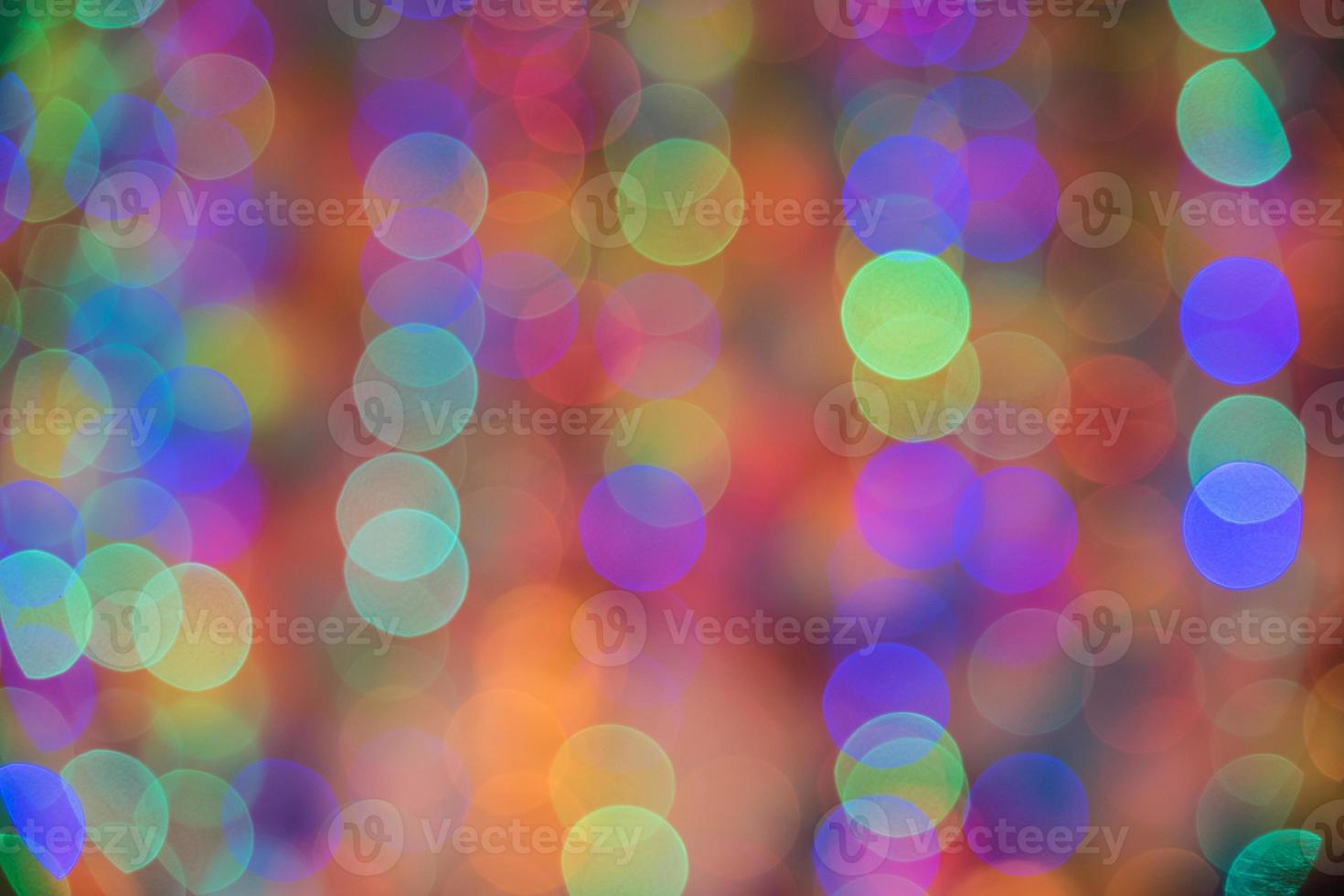 Abstract colorful circular bokeh. photo