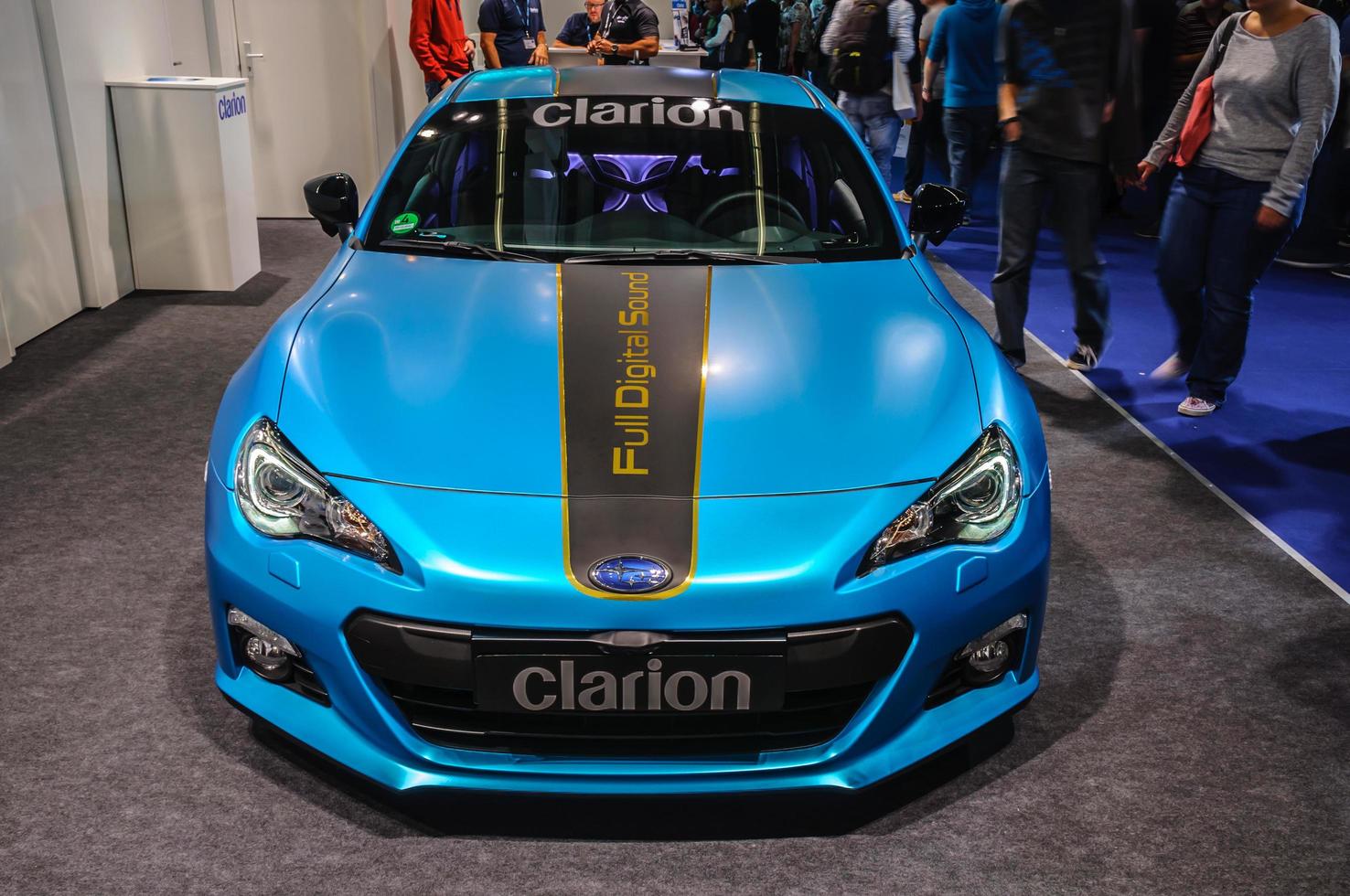 FRANKFURT - SEPT 2015 SUBARU BRZ presented at IAA International photo