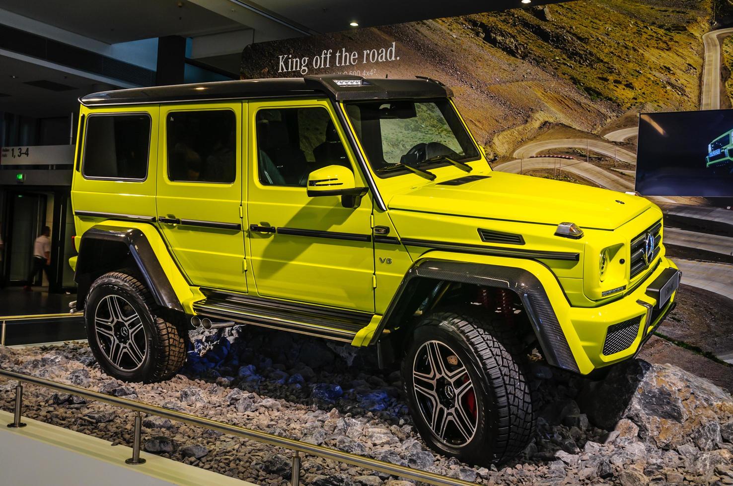 frankfurt - sept 2015 mercedes-benz g 500 presentado en iaa inte foto