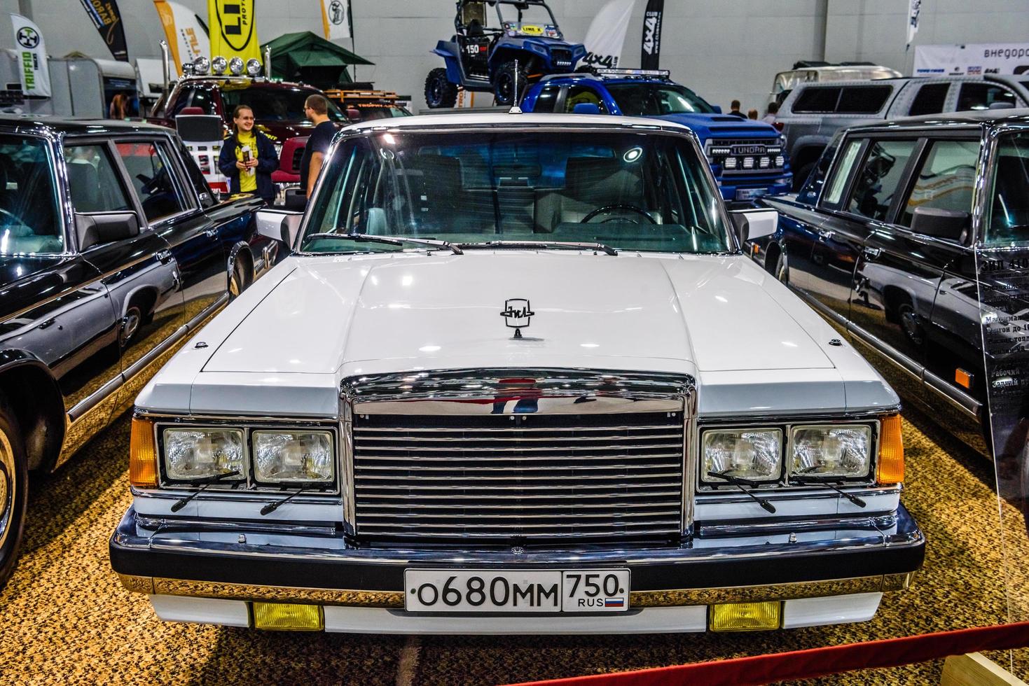 MOSCOW - AUG 2016 ZIL 41041 presented at MIAS Moscow International Automobile Salon on August 20, 2016 in Moscow, Russia photo