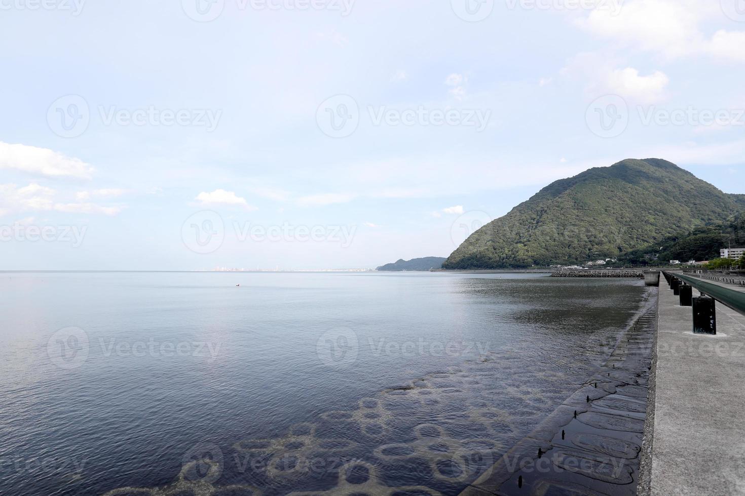 beppu vista al mar foto