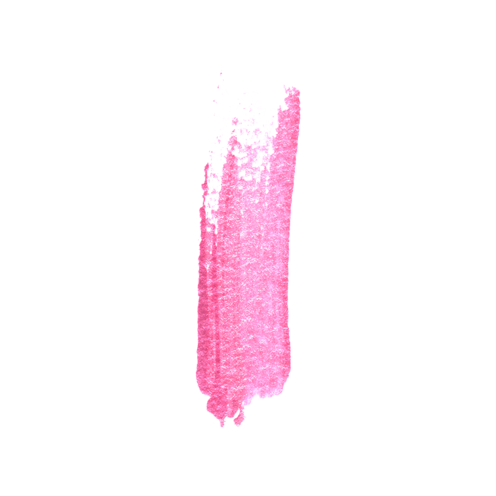 Pink watercolor brush stroke png