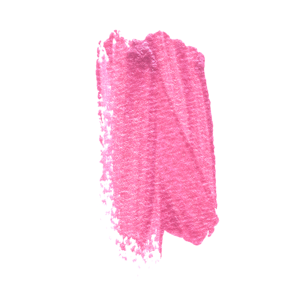 Pink watercolor brush stroke png