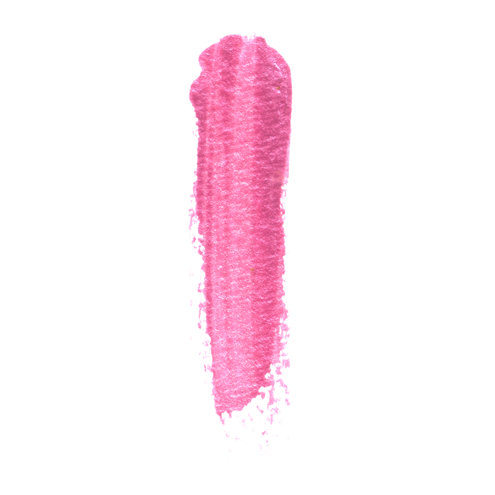 trazo de pincel de acuarela rosa png