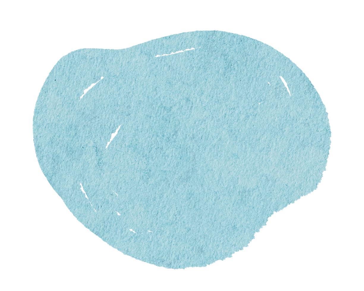 Watercolor abtract shape png