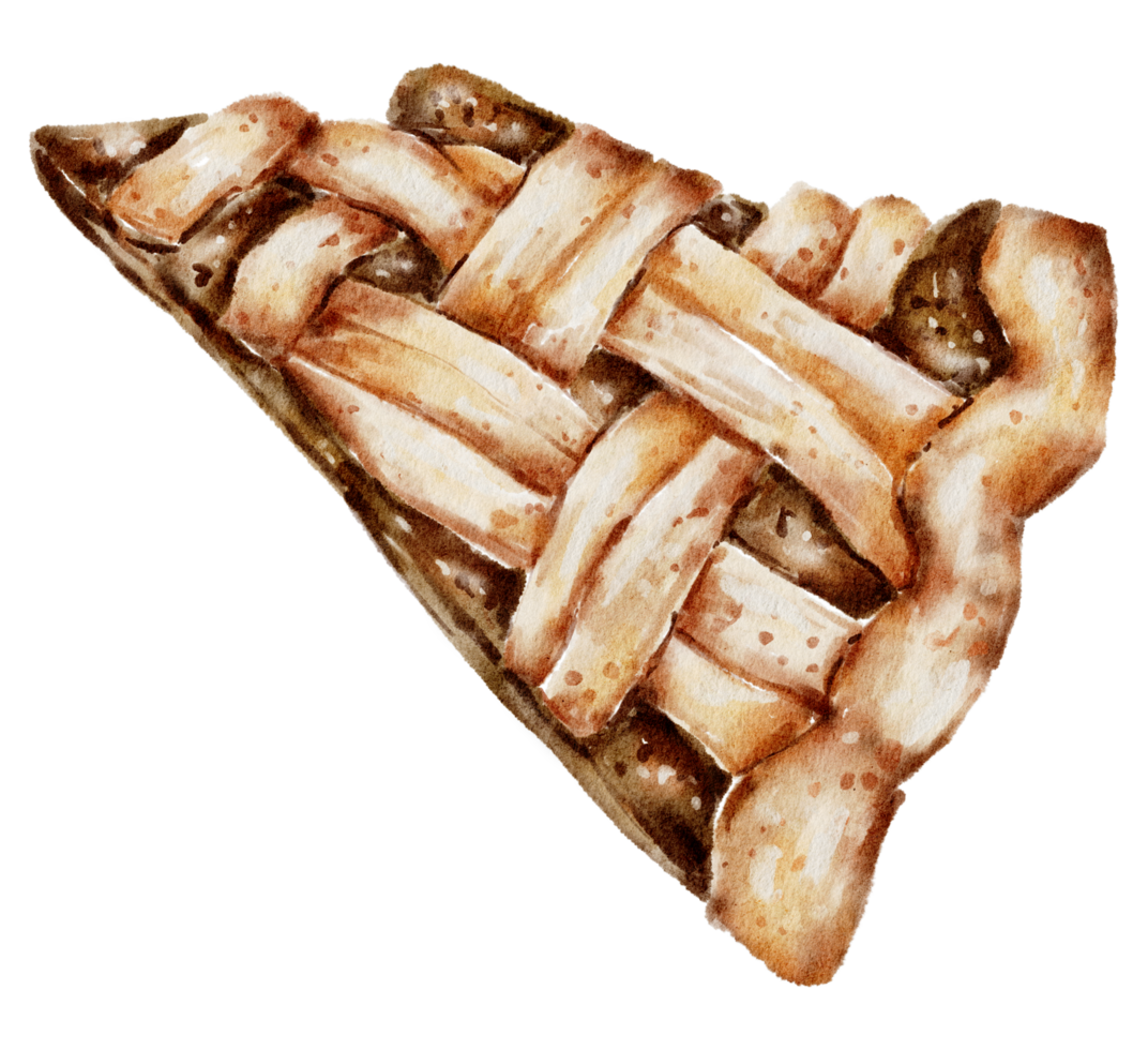 panadería de acuarela, pan, pastel, hornear, pintura a mano png