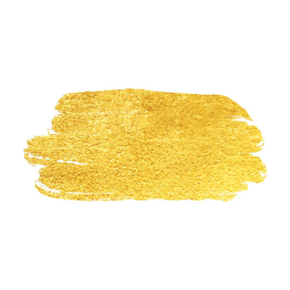Gold gliter brush texture png