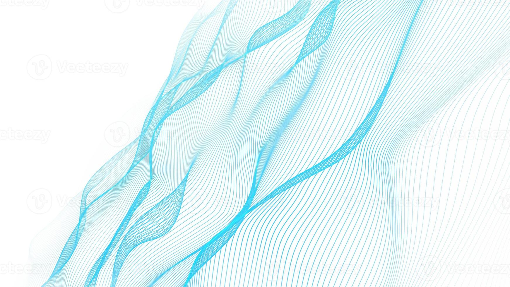 Abstract white blue technology background. Background 3d grid. Cyber technology Tech network futuristic wireframe. Artificial intelligence . Cyber security background motion graphics. photo