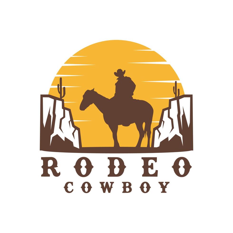 Cattle Farm Logo Design Template flat Vector