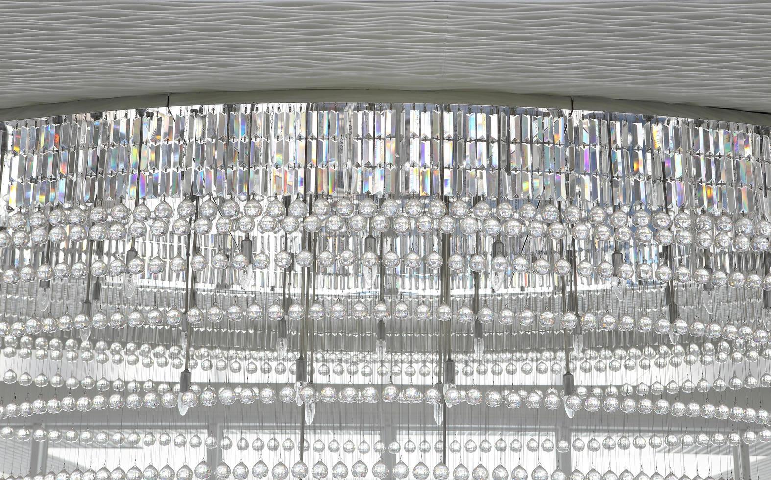 Crystal of modern Chandelier photo