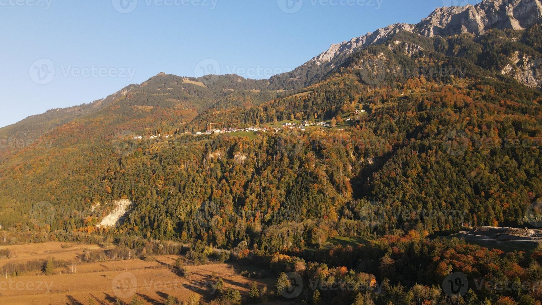 The view on Planken, Liechtenstein photo