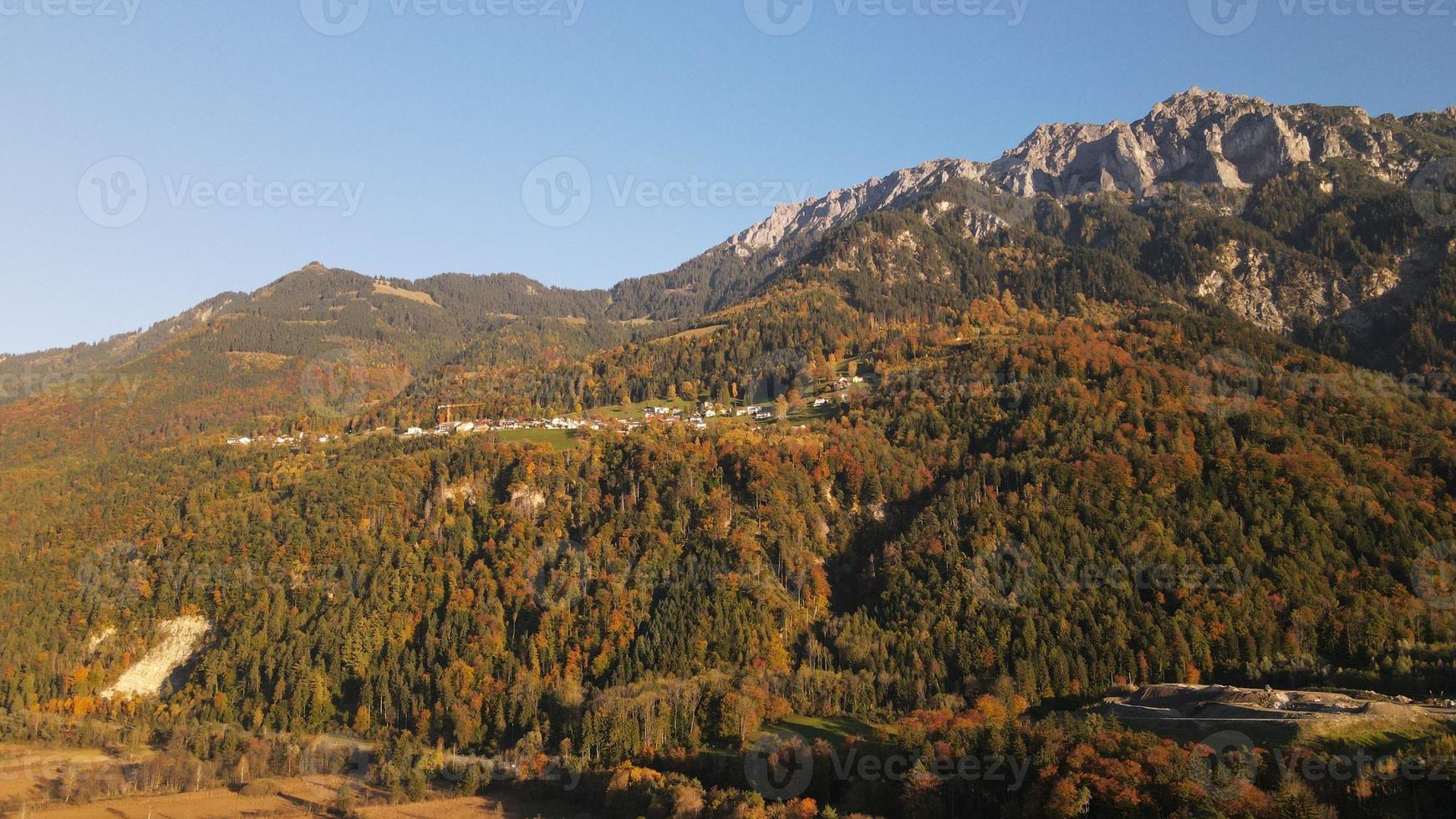 The view on Planken, Liechtenstein photo