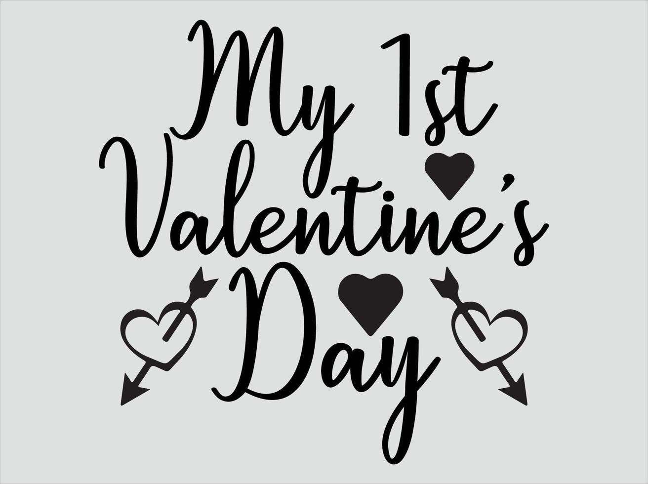 Valentine t-shrt design vector file