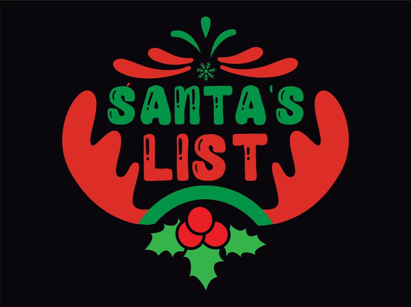 Christmas t-shirt design vector file
