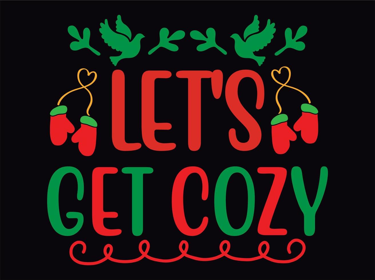 Christmas t-shirt design file vector