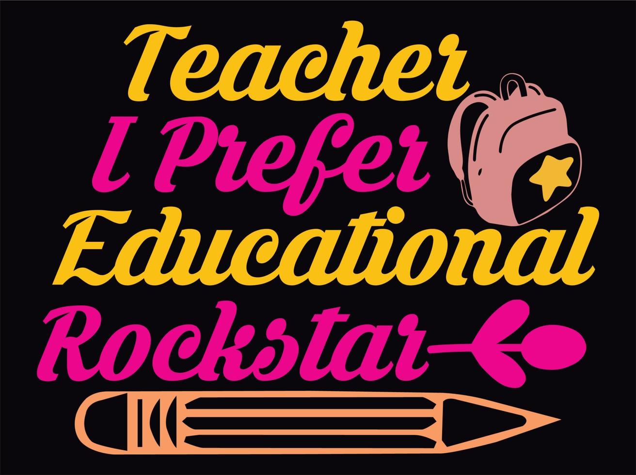 Back to school t-shirt design file vector